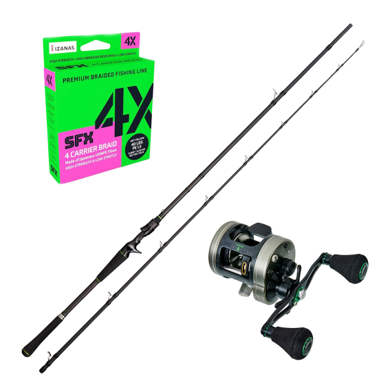 Gunki Overtake Fight Rod Ed-C 230XXH Combo dans le groupe Kit de pêche / Ensemble casting / Ensemble Baitcaster Brochet l\'adresse Sportfiskeprylar.se (OVERTAKEFIGHTRODCOMBO)