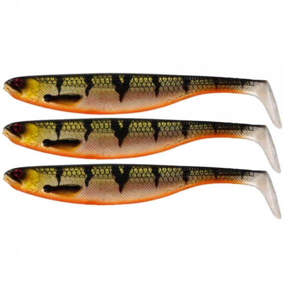 Westin ShadTeez Slim 10 cm Bling Perch 3-pack. dans le groupe Leurre de la peche / Leurre souple / Jigs pour perches et pour sandres l\'adresse Sportfiskeprylar.se (P022-023-010)
