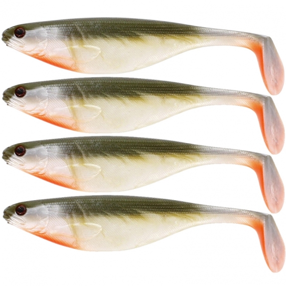 Westin ShadTeez 7 cm Bass Orange 4-pack dans le groupe Leurre de la peche / Leurre souple / Jigs pour perches et pour sandres l\'adresse Sportfiskeprylar.se (P023-021-005)