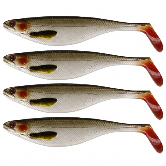 Westin ShadTeez 7cm 4g Lively Roach 4-pack dans le groupe Leurre de la peche / Leurre souple / Jigs pour perches et pour sandres l\'adresse Sportfiskeprylar.se (P023-136-005)