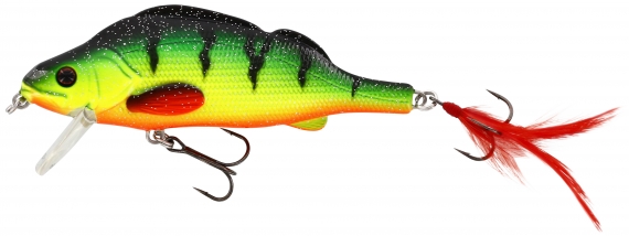 Westin Percy the Perch (HL) 10 cm 20 g Fancy Firetiger Floating dans le groupe Leurre de la peche / Crankbait / Crankbaits shallow l\'adresse Sportfiskeprylar.se (P039-094-012)