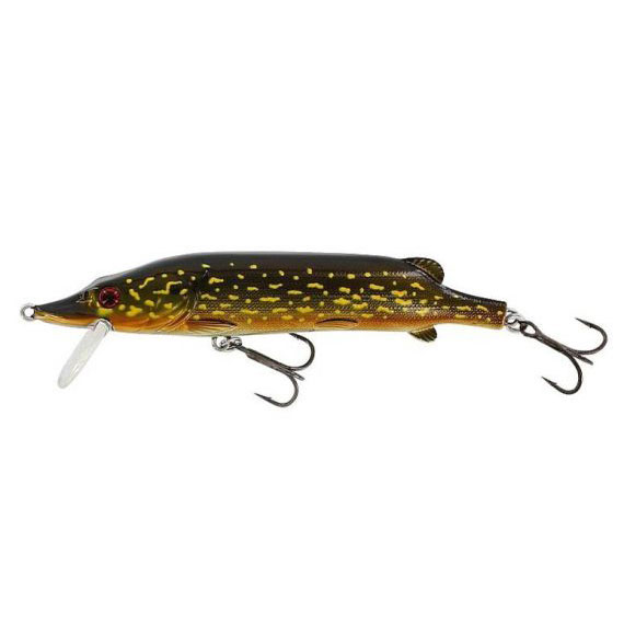 Westin Mike the Pike (HL) 14 cm 30 g Floating Metal Pike dans le groupe Leurre de la peche / Crankbait l\'adresse Sportfiskeprylar.se (P040-145-020)
