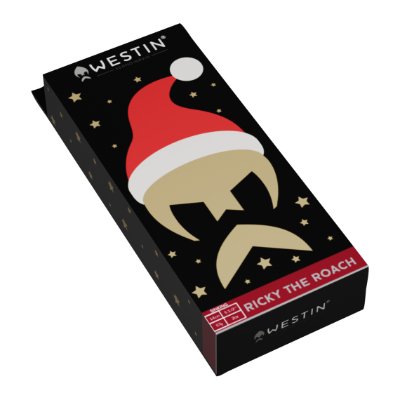 Westin Ricky The Roach Shadtail R2F 14cm 57g Sinking Christmas Edition 25 dans le groupe Autre / Cadeaux Et Conseils Cadeaux / Boîtes cadeaux l\'adresse Sportfiskeprylar.se (P063-1241-019)