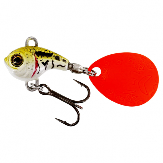 Westin DropBite Tungsten Spin Tail Jig 2,2cm 18g - Pearl Stickleback dans le groupe Leurre de la peche / Appâts vibrants l\'adresse Sportfiskeprylar.se (P101-579-099)