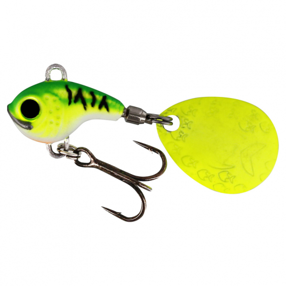 Westin DropBite Tungsten Spin Tail Jig 2,2cm 18g - Chartreuse Ice dans le groupe Leurre de la peche / Appâts vibrants l\'adresse Sportfiskeprylar.se (P101-633-099)