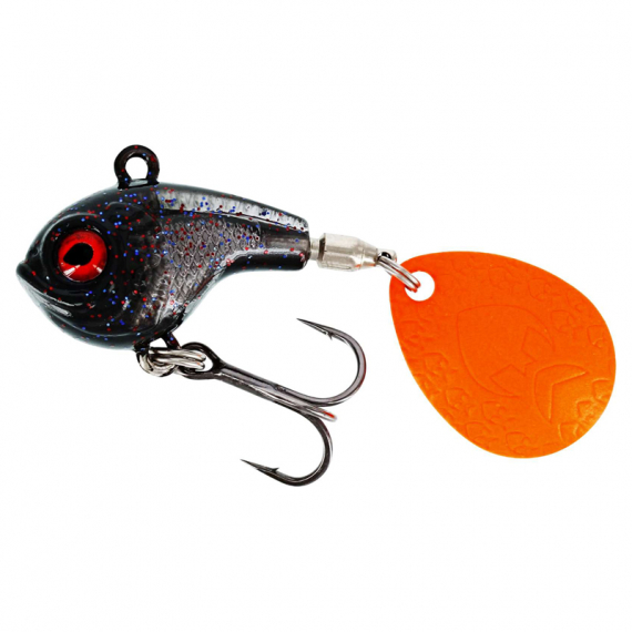 Westin DropBite Spin Tail Jig 3,4cm, 17g - Black Mamba dans le groupe Leurre de la peche / Appâts vibrants l\'adresse Sportfiskeprylar.se (P189-026-034)