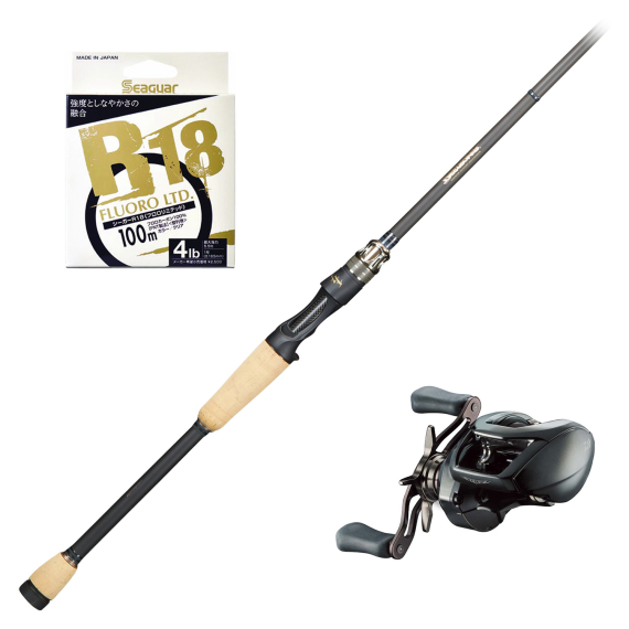 Megabass Destroyer P5 F5-68X Blade 24 Steez SV Combo dans le groupe Kit de pêche / Ensemble casting / Ensemble Casting Perche l\'adresse Sportfiskeprylar.se (P5BLADECHATTERSTEEZSET)