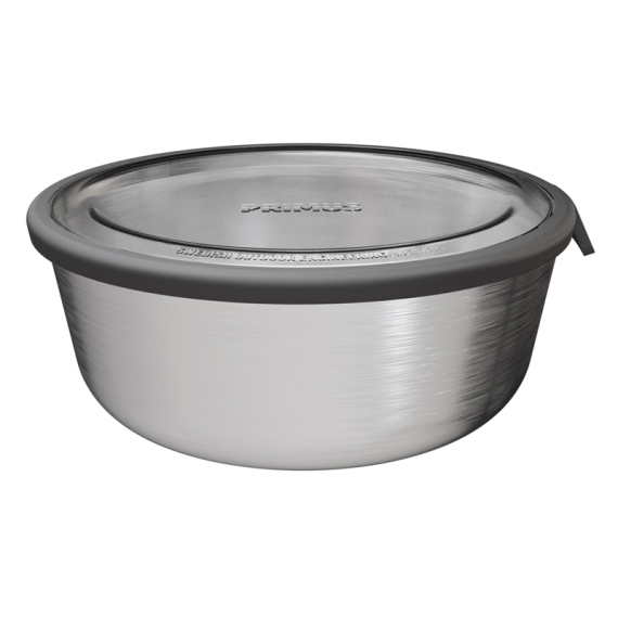 Primus Prepping Bowl w. Lid 1.0L Stainless Steel dans le groupe Loisirs en plein air / Cuisines camping et ustensiles / Assiettes et bols / Bols l\'adresse Sportfiskeprylar.se (P743670)