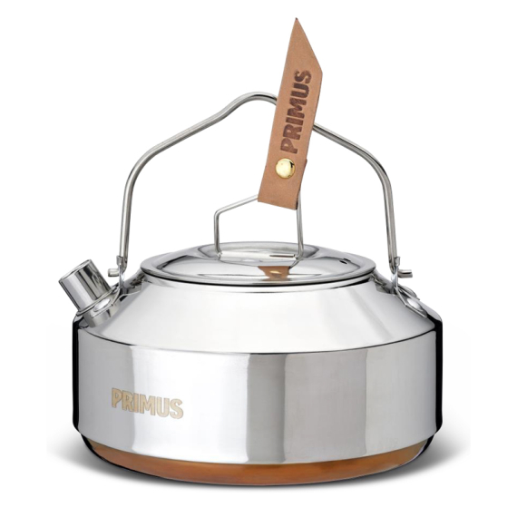 Primus Campfire Kettle 0.9L Stainless Steel dans le groupe Loisirs en plein air / Cuisines camping et ustensiles / Cafetières et poêles à café / Poêles à café l\'adresse Sportfiskeprylar.se (P743680)