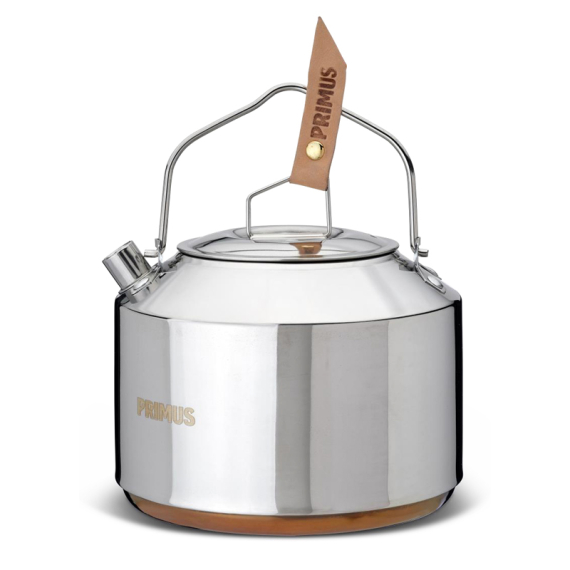 Primus Campfire Kettle 1.5L Stainless Steel dans le groupe Loisirs en plein air / Cuisines camping et ustensiles / Cafetières et poêles à café / Poêles à café l\'adresse Sportfiskeprylar.se (P743810)