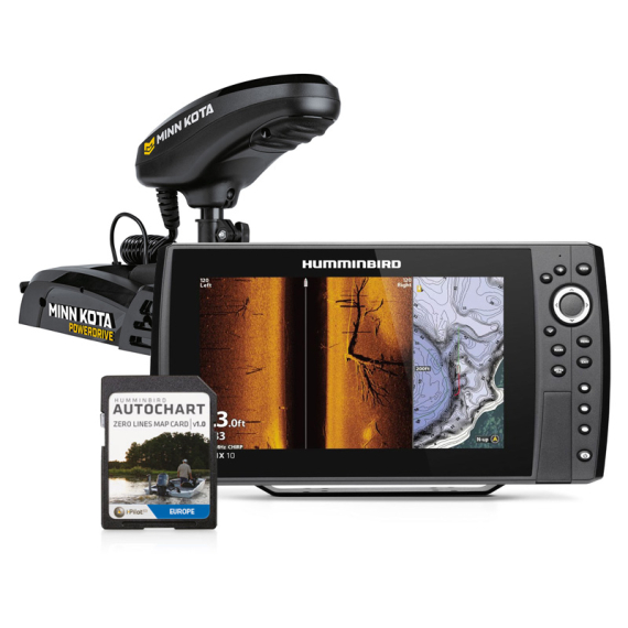 Minn Kota OBN PowerDrive 55 Helix 10 dans le groupe Électronique marine et bateau / Packs marine multifonction l\'adresse Sportfiskeprylar.se (PD55-H10)