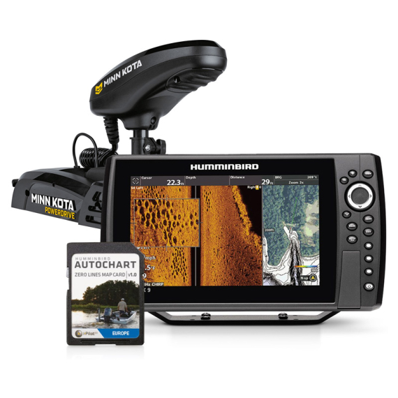 Minn Kota OBN PowerDrive 55 Helix 9 dans le groupe Électronique marine et bateau / Packs marine multifonction l\'adresse Sportfiskeprylar.se (PD55-H9)