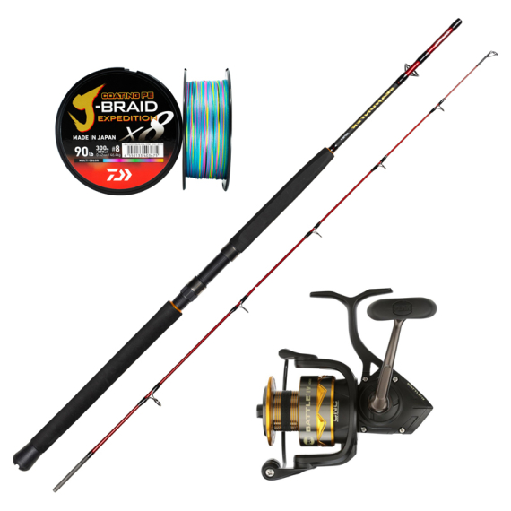 Daiwa Seahunter Battle Set dans le groupe Kit de pêche / Kits de Pêche en mer l\'adresse Sportfiskeprylar.se (PENNBATTLEWARFARESET)