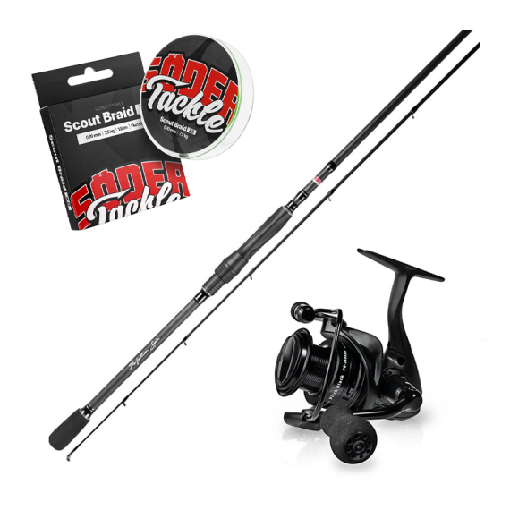 Söder Tackle Perfection Spin & Okuma Pitch Black V2 Combo dans le groupe Kits de pêche / Combos spinning / Ensemble Spinning Perche l\'adresse Sportfiskeprylar.se (PERFECTIONOKUMCOMBO)
