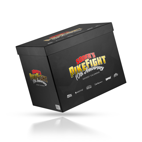 PikeFight 10th Anniversary Advent Calendar dans le groupe Autre / Cadeaux Et Conseils Cadeaux / Calendrier de l\'avent peche l\'adresse Sportfiskeprylar.se (PFKALENDER2025)