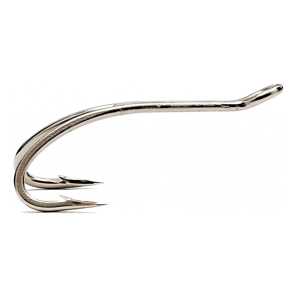 Partridge Patriot Double Up-Eye Silver dans le groupe Hameçons et terminal tackle / Hamecon peche / Hameçons mouche l\'adresse Sportfiskeprylar.se (PH-CS16U-2S-12r)