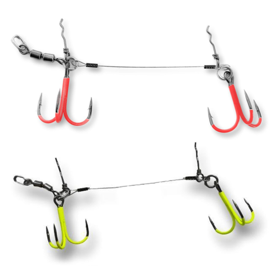 Pikecraft Double Swivel Stinger Kit XL 2/0 UV dans le groupe Hameçons et terminal tackle / Stingers et accessoires stingers / Stingers l\'adresse Sportfiskeprylar.se (PIKECRAFT1091r)