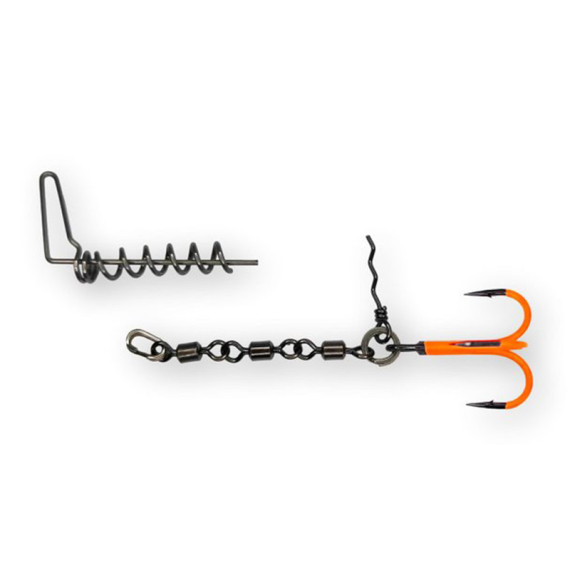 Pikecraft 3-Swivel Chain Stinger Kit M UVO dans le groupe Hameçons et terminal tackle / Stingers et accessoires stingers / Stingers l\'adresse Sportfiskeprylar.se (PIKECRAFT1199-0001r)