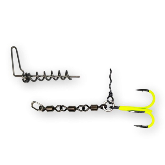 Pikecraft 3-Swivel Chain Stinger Kit M UVC dans le groupe Hameçons et terminal tackle / Stingers et accessoires stingers / Stingers l\'adresse Sportfiskeprylar.se (PIKECRAFT1200-0001r)