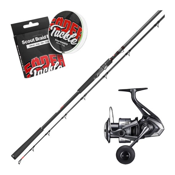 PikeFight V2 & FA Miravel Pike Spinning Combo 8\'6\'\' 110g dans le groupe Ensembles de pêche / Ensembles spinning / Ensemble Spinning Brochet l\'adresse Sportfiskeprylar.se (PIKEFIGHTMIRAVEL26SET)