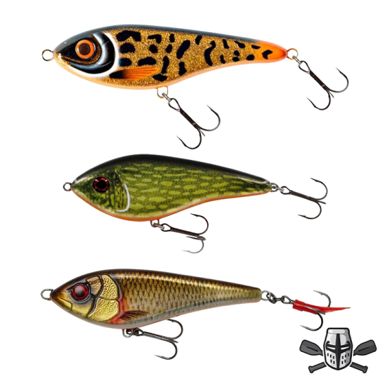 Pike Knight\'s Favorite Jerkbaits dans le groupe / l\'adresse Sportfiskeprylar.se (PIKENIGHTBUNDLE)