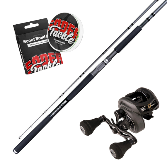 Eastfield Instrument Pike Trophy Casting Combo 8\'6\'\' -350g dans le groupe Ensembles de pêche / Ensemble casting / Ensemble Baitcaster Brochet l\'adresse Sportfiskeprylar.se (PIKETROPHYCOMBO)