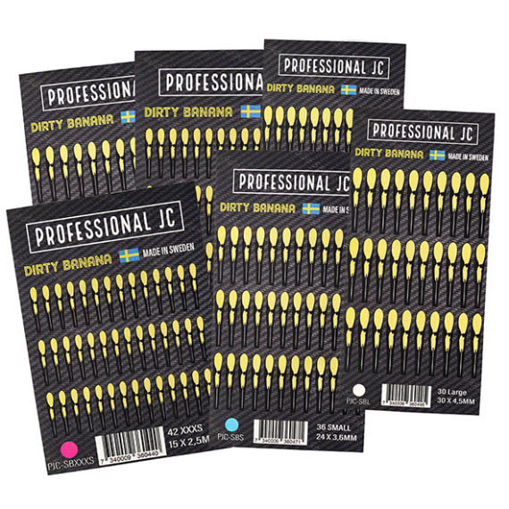 Professional JC Ark Banana dans le groupe Hameçons et terminal tackle / Fabrication mouche / Matériel de montage de mouches / Autres matériaux synthétiques l\'adresse Sportfiskeprylar.se (PJC-SBXXXSr)