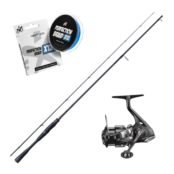 Shimano Poison Adrena Spinning 276M2 Spinning Combo 7\'6\'\' 5-15g 2pc dans le groupe Ensembles de pêche / Ensembles spinning / Ensemble Spinning Perche l\'adresse Sportfiskeprylar.se (POISONADRENAVANFORD)