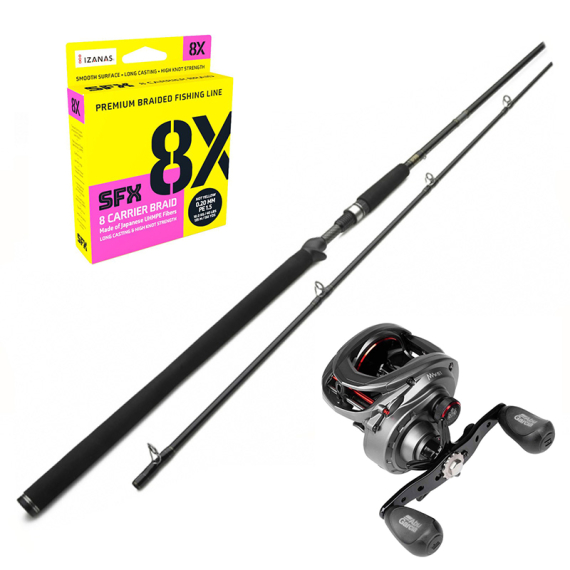 Westin W3 Powercast-T 8\'3\'\'40-130g Abu Garci Max Combo dans le groupe Kit de pêche / Ensemble casting / Ensemble Baitcaster Brochet l\'adresse Sportfiskeprylar.se (POWERCASTMAXCOMBO)