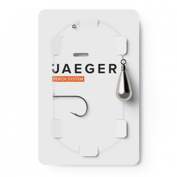 Jaeger Drop-Shot Rig (1 Hook) dans le groupe Hameçons et terminal tackle / Montages préfaits / Montages perche préfaits l\'adresse Sportfiskeprylar.se (PRC-DRO-2)