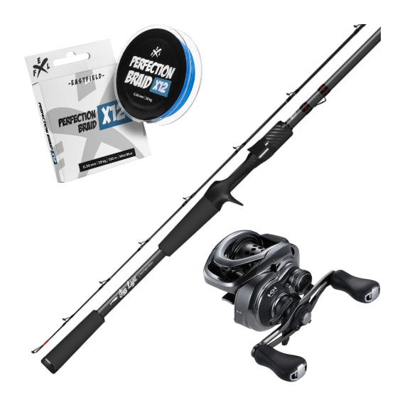 PerchFight V2 - Jigg Light Cast Combo 7\'8\'\' 3-20g dans le groupe Ensembles de pêche / Ensemble casting / Ensemble Casting Perche l\'adresse Sportfiskeprylar.se (PRCHFGHTCMB)