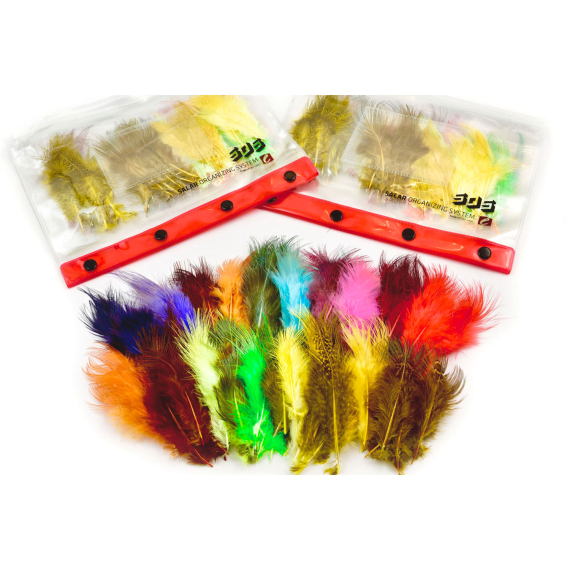 Frödin SNS Pheasant Rump Feather Pack dans le groupe Hameçons et terminal tackle / Fabrication mouche / Matériel de montage de mouches / Plumes et capes / Autres plumes l\'adresse Sportfiskeprylar.se (PRF-1)