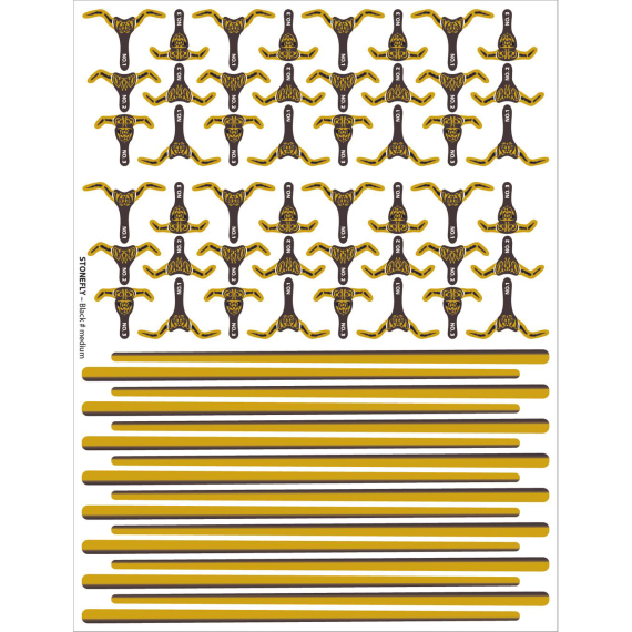 Pro Stonefly Kits M dans le groupe Hameçons et terminal tackle / Fabrication mouche / Matériel de montage de mouches / Autres matériaux synthétiques l\'adresse Sportfiskeprylar.se (PRO-10110354r)