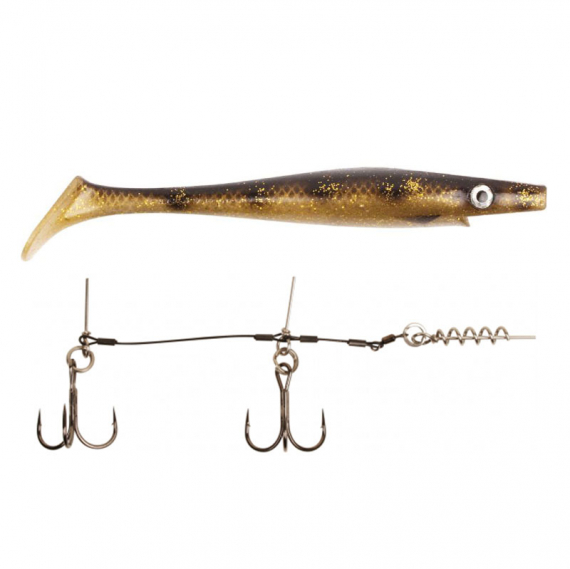 Pig Shad 23cm Med Stinger dans le groupe Leurres de pêche / Leurre souple / Jigs à brochets l\'adresse Sportfiskeprylar.se (PS23MS)