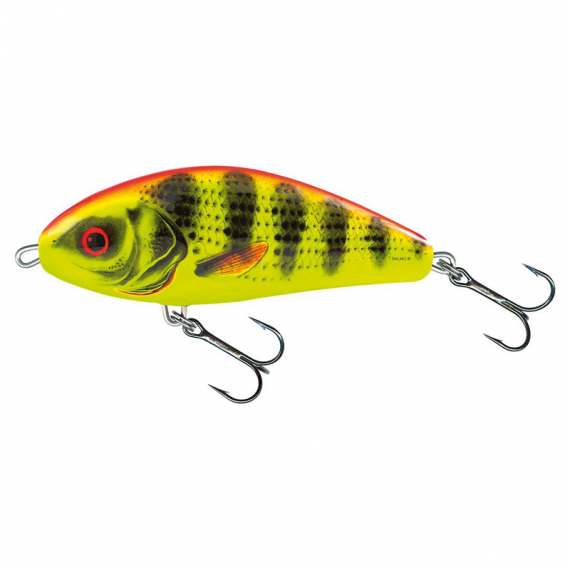 Salmo Fatso 10cm, 52g Sinking - Bright Perch dans le groupe Leurre de la peche / Jerkbait l\'adresse Sportfiskeprylar.se (QFA047)
