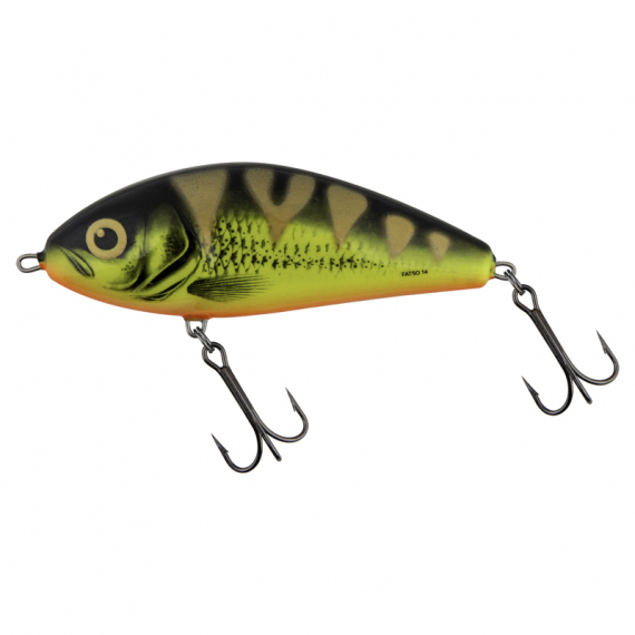 Salmo Fatso 14F - Mat Tiger dans le groupe Leurre de la peche / Jerkbait l\'adresse Sportfiskeprylar.se (QFA078)