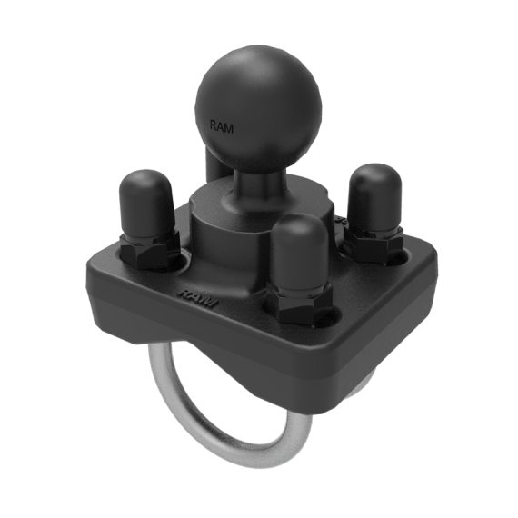 RAM Double U-Bolt Ball Base for 1\'\' - 1.25\'\' Rails dans le groupe Électronique marine et bateau / Accessoires bateau / Montures marines / Autres montures et platines l\'adresse Sportfiskeprylar.se (RAM-B-235U)