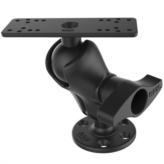 RAM Universal Marine Electronic Mount D-Kula dans le groupe Électronique marine et bateau / Accessoires bateau / Montures marines / Montures sondeur l\'adresse Sportfiskeprylar.se (RAM-D-115-C)