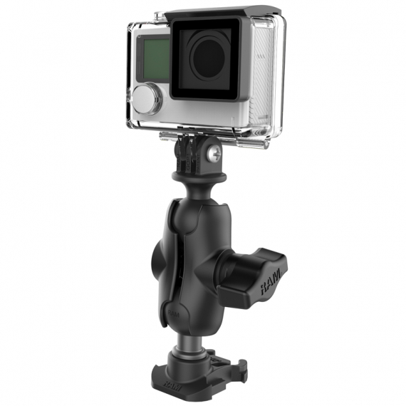RAM Mounts Go Pro Base & Camera Adapter B-Kula dans le groupe Électronique marine et bateau / Accessoires bateau / Montures marines / Autres montures et platines l\'adresse Sportfiskeprylar.se (RAP-B-GOP2-A-GOP1)