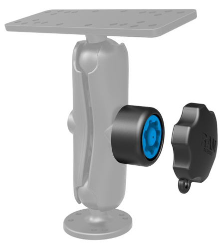 RAM Mounts RAM Security Knob C Size Mix Keys dans le groupe Électronique marine et bateau / Accessoires bateau / Montures marines / Autres montures et platines l\'adresse Sportfiskeprylar.se (RAP-S-KNOB5)