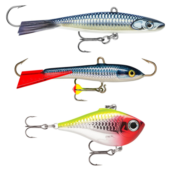 Rapala Ice Jigging Bundle dans le groupe Leurre de la peche / Leurres jigging sous glace / Dandinettes & Cuillers à jigger l\'adresse Sportfiskeprylar.se (RAPALAICJIGGINGBUNDLE)