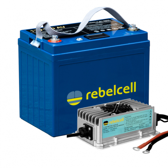 Rebelcell 12V140 AV Li-ion Med Laddare Waterproof 12.6V20A dans le groupe Électronique marine et bateau / Batteries et chargeurs / Batteries / Batteries lithium l\'adresse Sportfiskeprylar.se (RC12140AVREUAPACK)