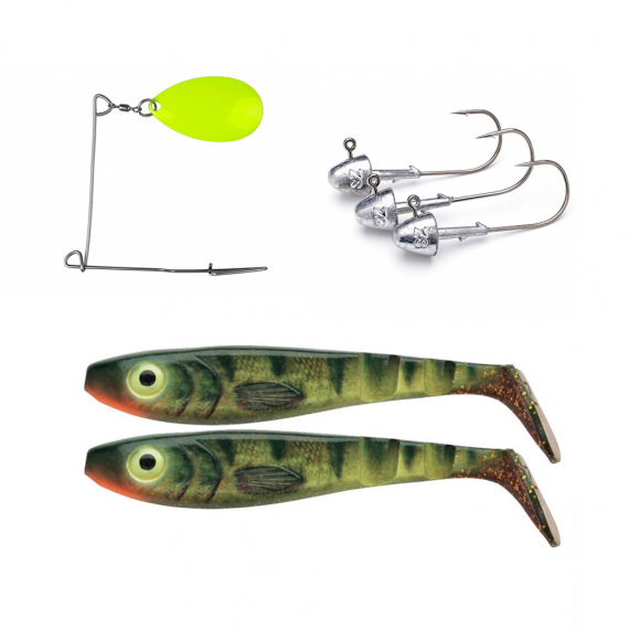 Instant Spinnerbait McPike Realistic Colors 25cm dans le groupe Leurres de pêche / Kits leurres / Paquet d\'appâts pour brochets l\'adresse Sportfiskeprylar.se (REALINSTANT25)
