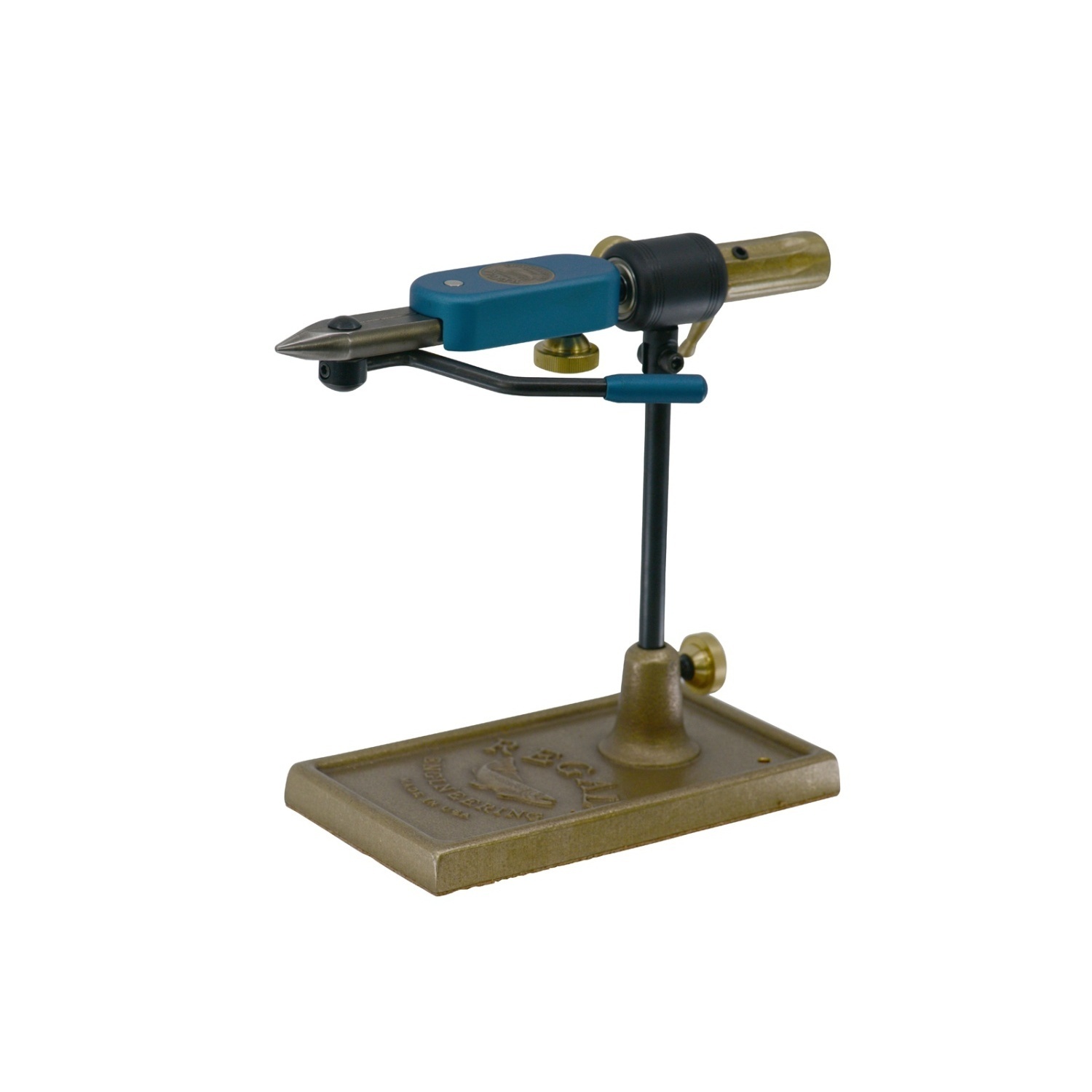Regal Revolution Series Vise - Stainless Steel Head/Bronze Traditional Base dans le groupe Hameçons et terminal tackle / Fabrication mouche / étaux fabrication mouche l\'adresse Sportfiskeprylar.se (REG-200-40T)