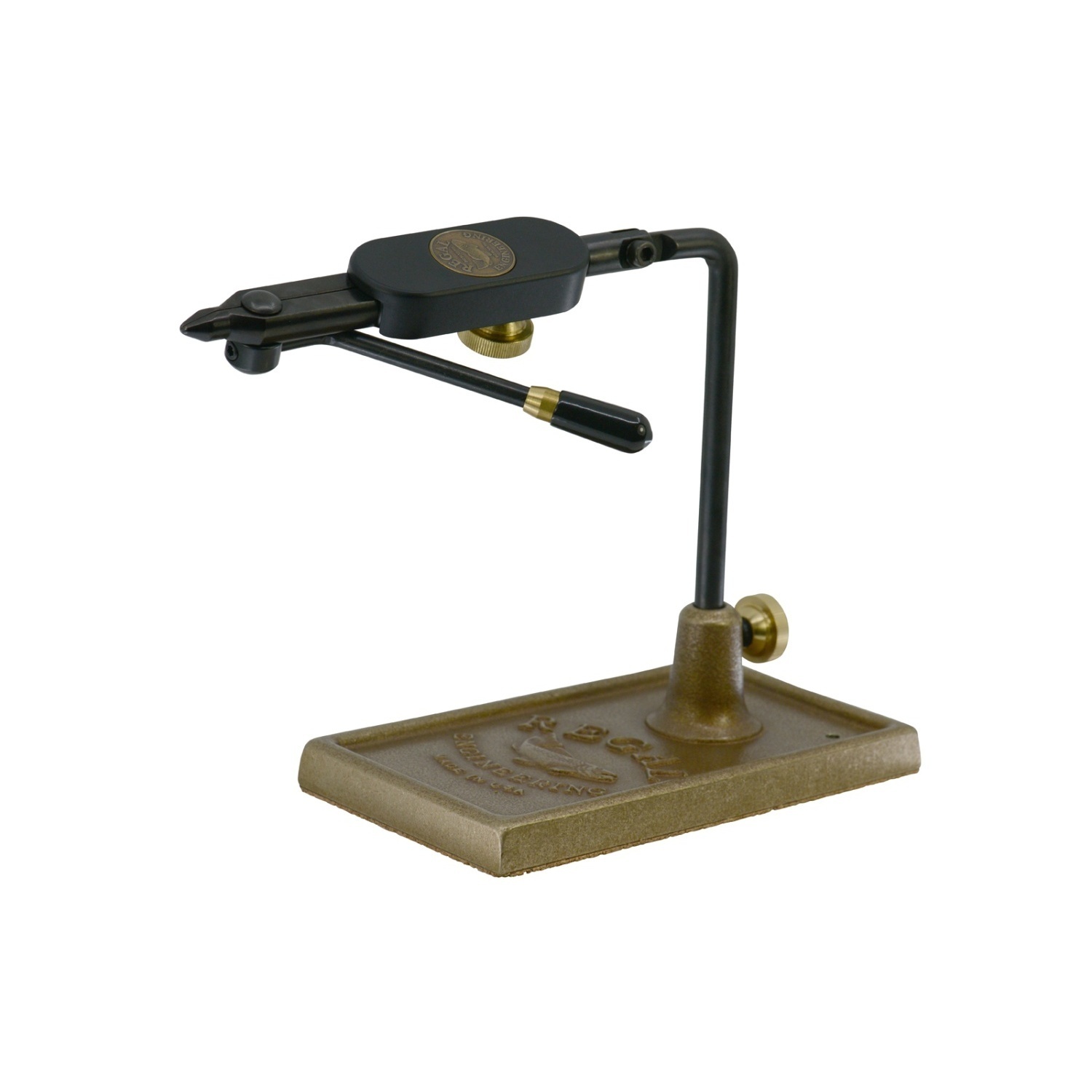 Regal Medallion Series Vise - Midge Jaws/Bronze Traditional Base dans le groupe Hameçons et terminal tackle / Fabrication mouche / étaux fabrication mouche l\'adresse Sportfiskeprylar.se (REG-RPBM-8T)