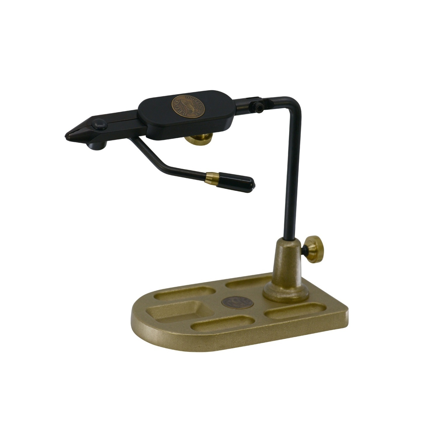 Regal Medallion Series Vise - Monster Jaws/Bronze Pocket Base dans le groupe Hameçons et terminal tackle / Fabrication mouche / étaux fabrication mouche l\'adresse Sportfiskeprylar.se (REG-RPBMX-80P)