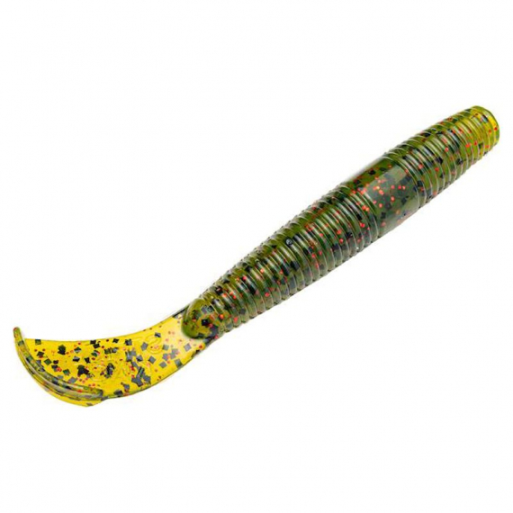 Strike King Rage Ned Cut-R Worm 7,5cm (9-pack) - Watermelon Red Flake dans le groupe Leurre de la peche / Leurre souple / Écrevisses et appâts creaturebait / Ned Rig l\'adresse Sportfiskeprylar.se (RGNCUTR-18)