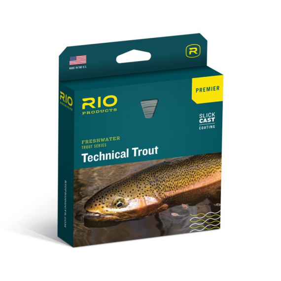 RIO Premier Technical Trout Sky Blue/Peach dans le groupe Lignes de pêche / Lignes de pêche à la mouche / Soies une main l\'adresse Sportfiskeprylar.se (RP19261r)