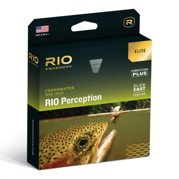 RIO Elite Perception Green/Camo/Grey dans le groupe Lignes de pêche / Lignes de pêche à la mouche / Soies une main l\'adresse Sportfiskeprylar.se (RP19282r)
