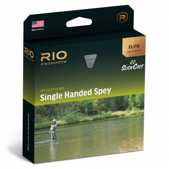 Rio Elite Single Handed Spey, Float Peach/Camo dans le groupe Lignes de pêche / Lignes de pêche à la mouche / Soies une main l\'adresse Sportfiskeprylar.se (RP19536r)